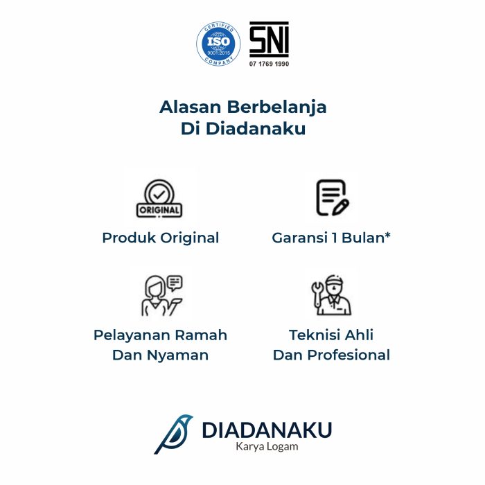 Display Produk Diadanaku Alasan Berbelanja